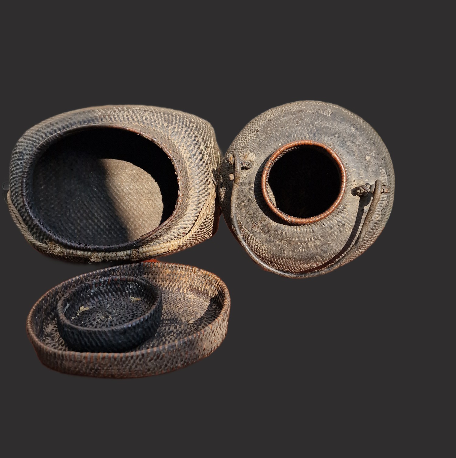 A pair Basket, Ifugao, Philippines view 3