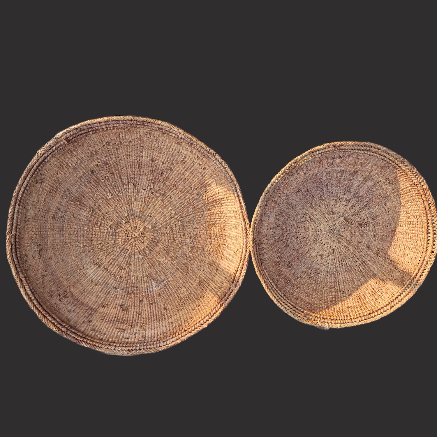 A Pair of Yanomami Gathering baskets, Amazon Brazil view 2