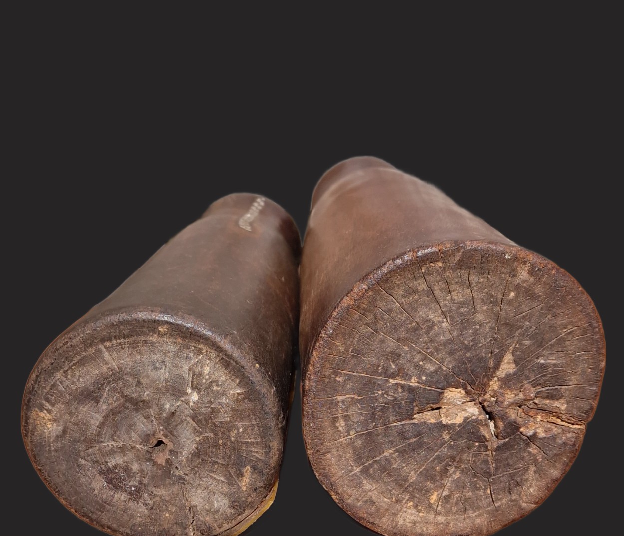 Pair of Tutsi Milk Containers (Inkongoro) Rwanda view 4