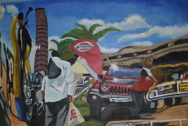 Karibu (welcome) Nairobi Selfie.