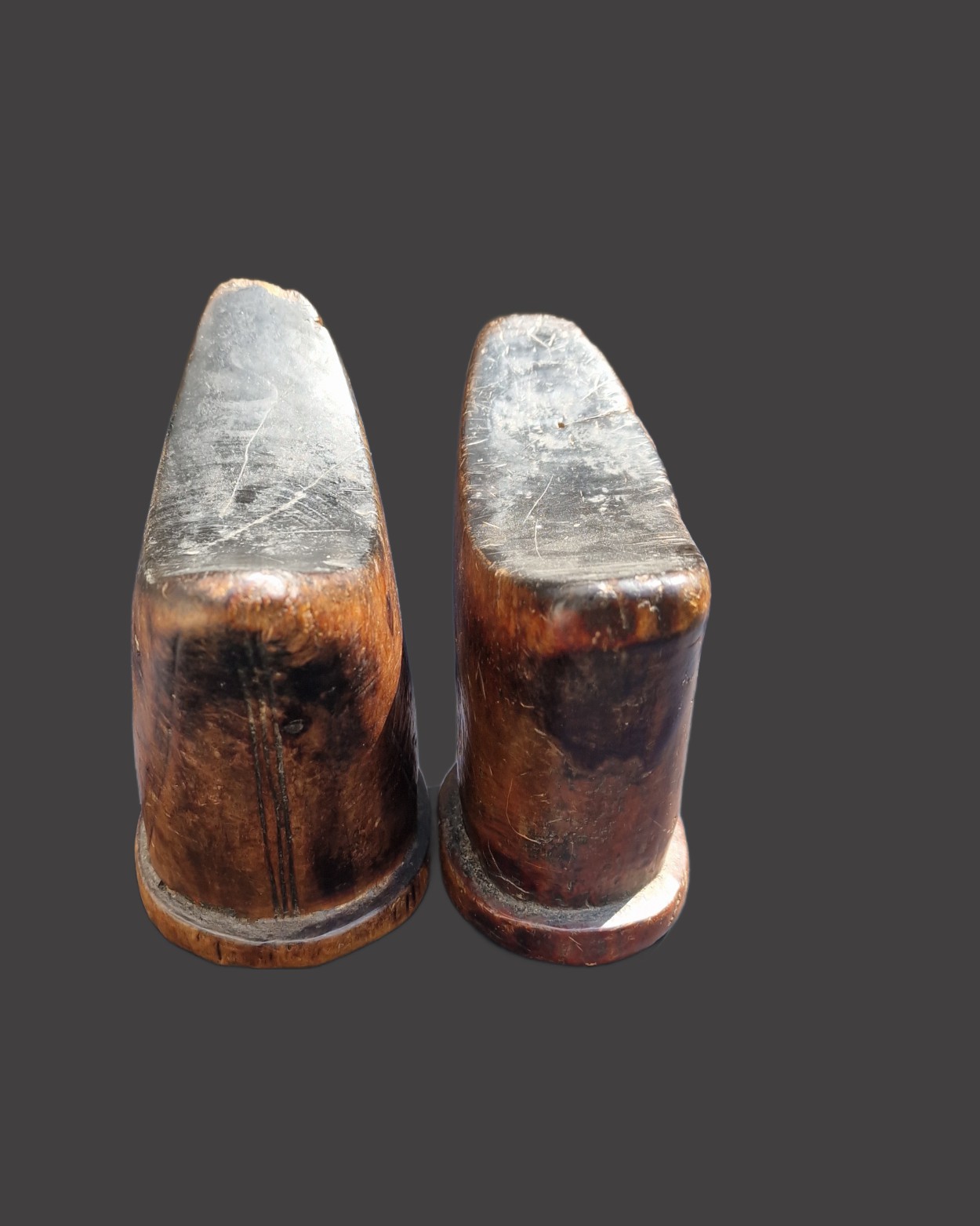Kambatta Headrest Pair, Ethiopia. view 2