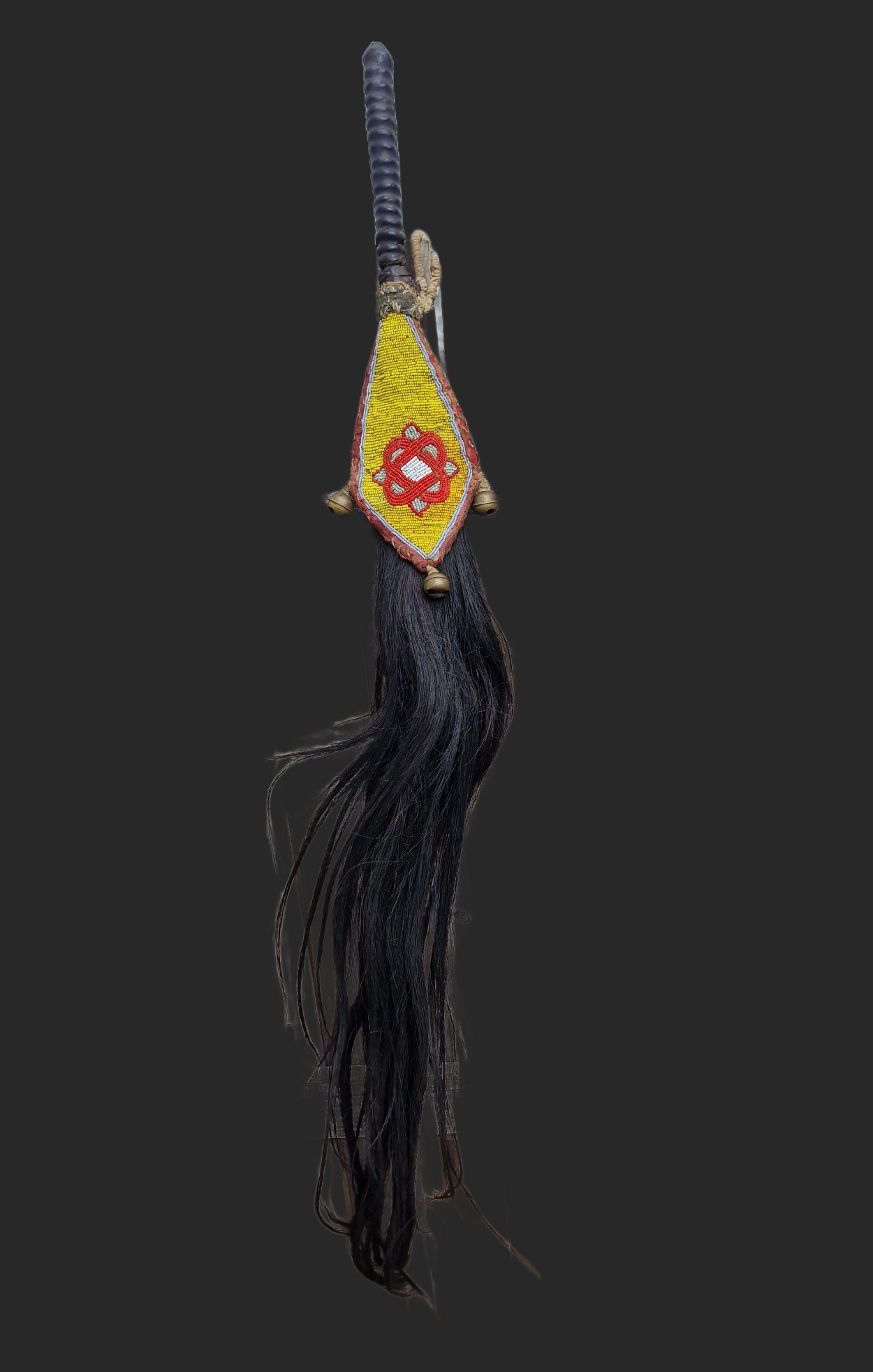 Yoruba Fly Whisk (Nigeria, Late 20th Century)