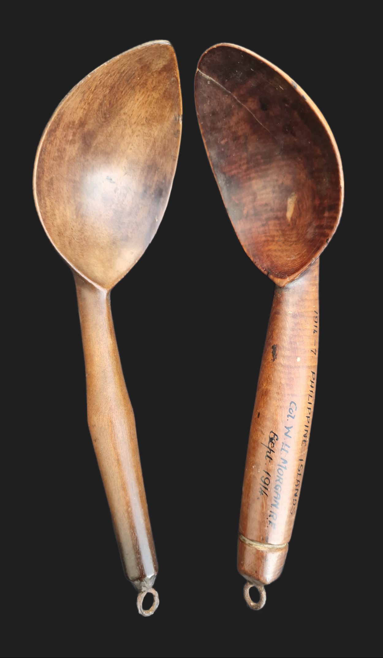 Antique Pair of Wooden Spoons – Philippine Islands