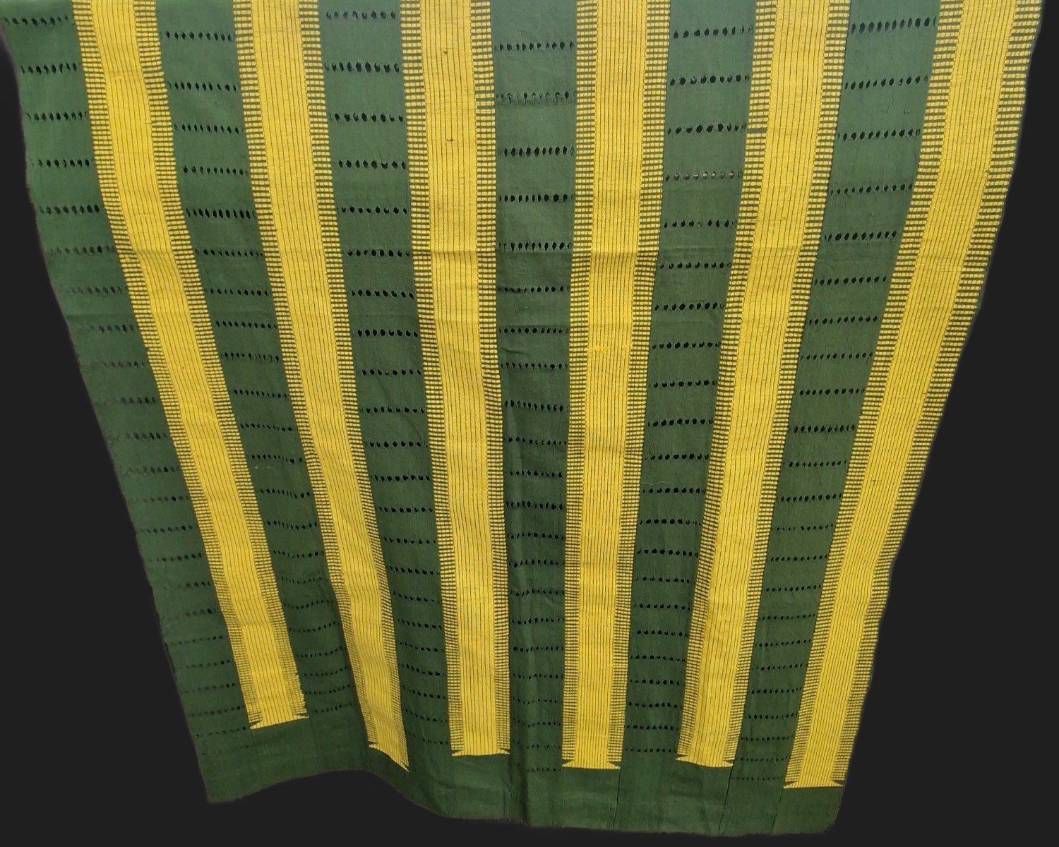 Yoruba Handwoven Head Wrapper, Nigeria.