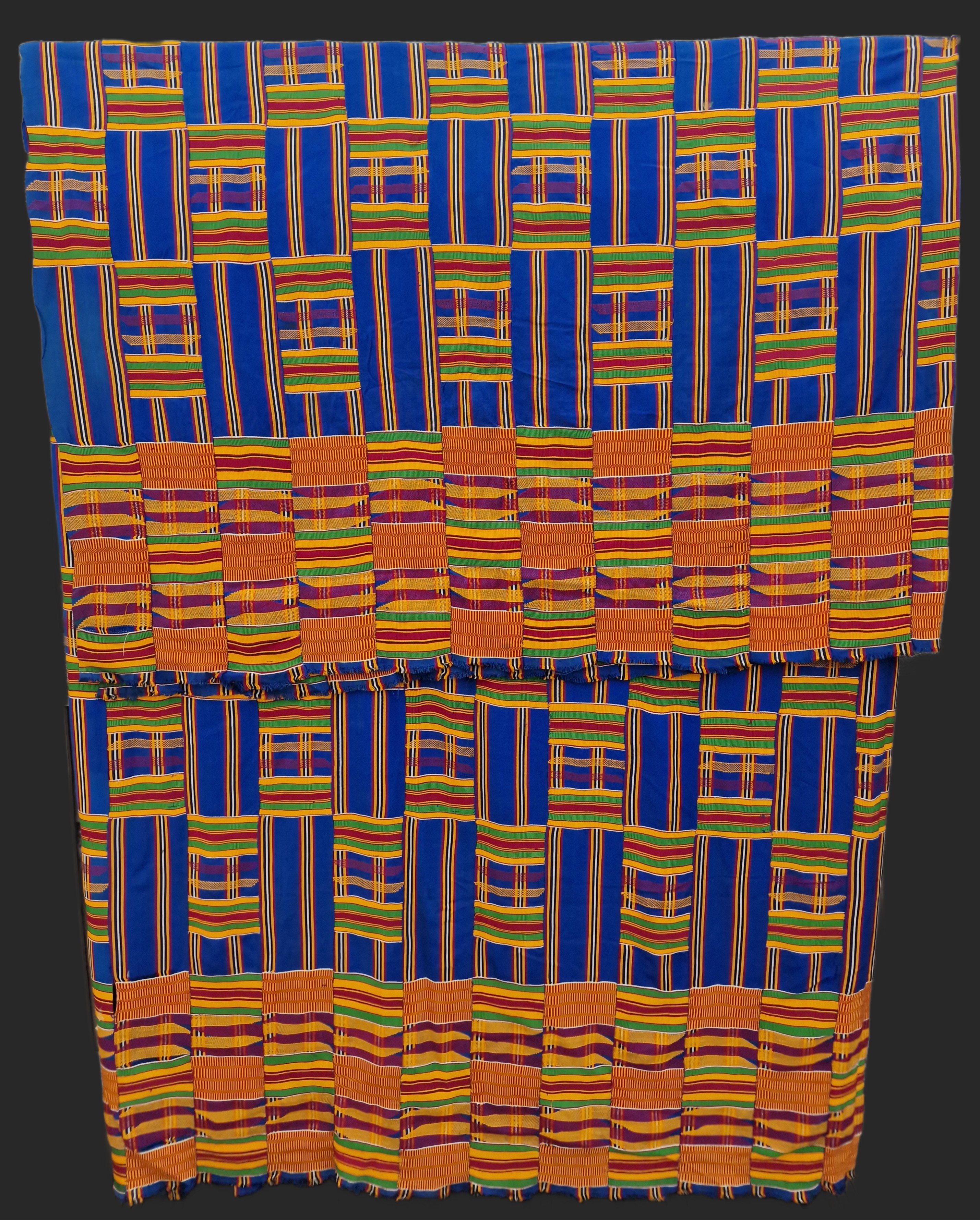 Kente Men's Cloth, Ghana.