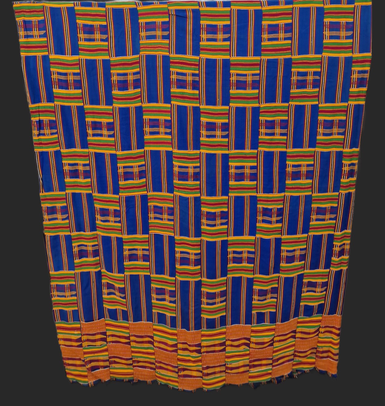 Kente Men's Cloth, Ghana. view 2