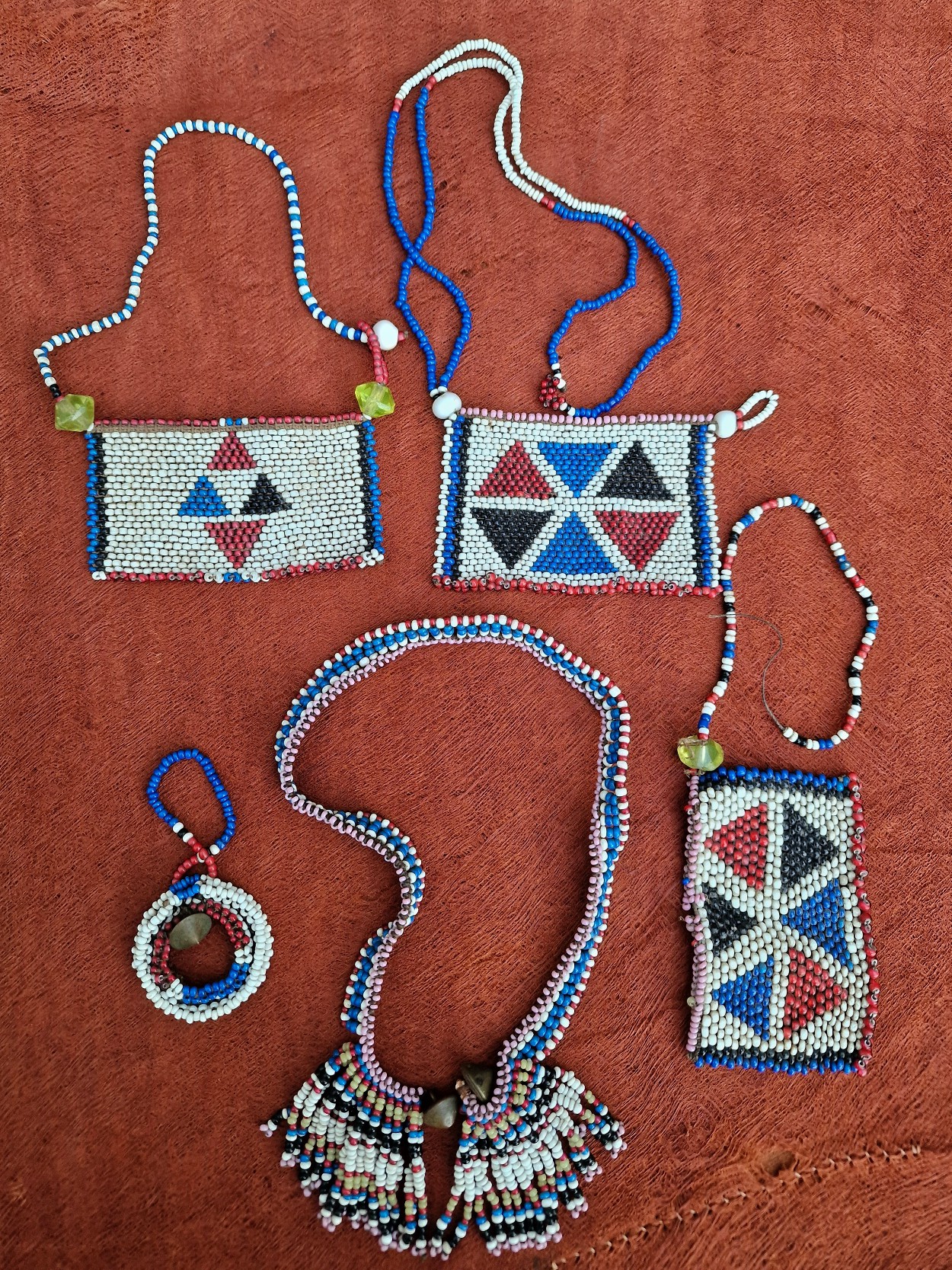 Zulu Beaded Collection – Early 20th Century,South African.