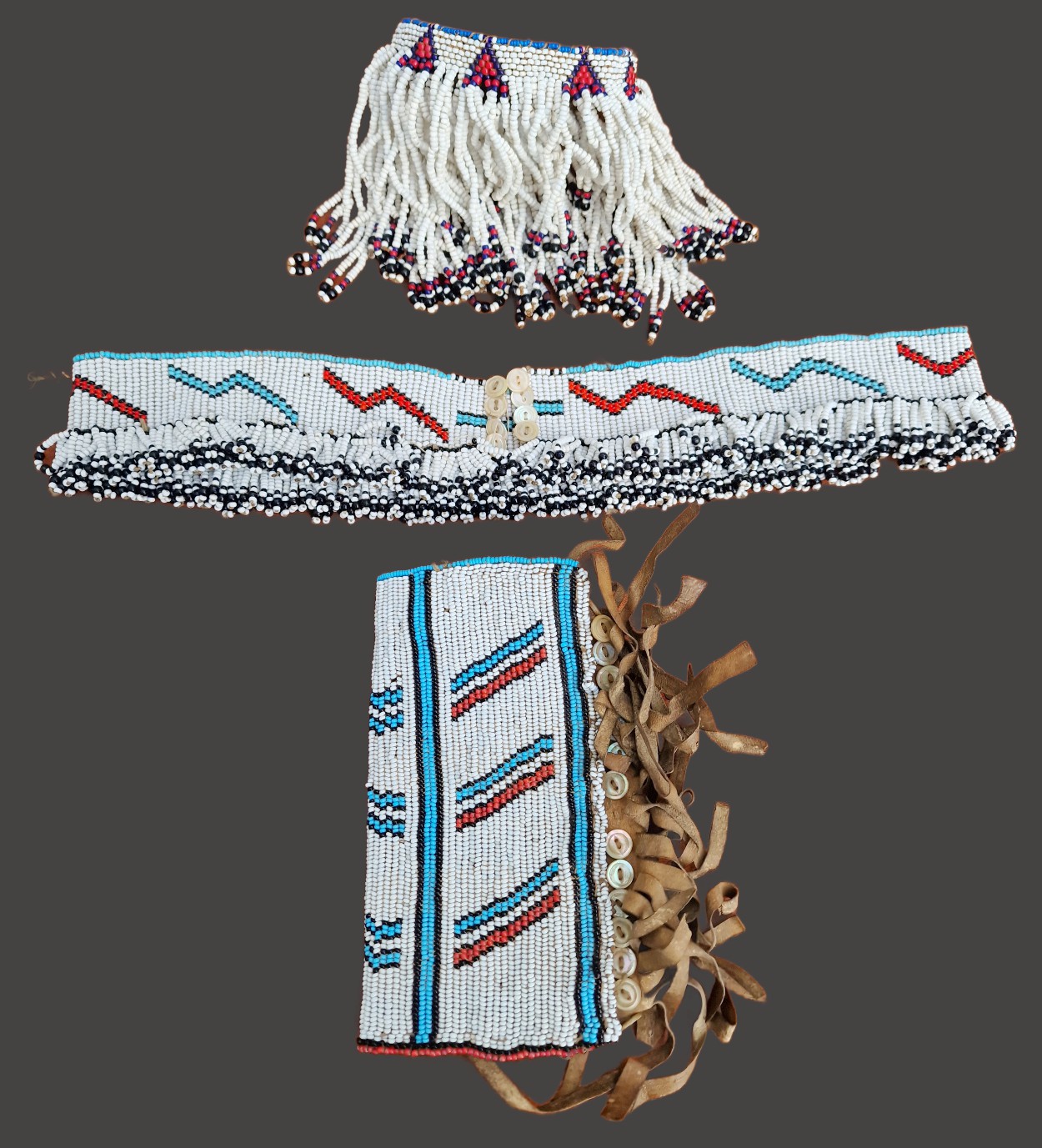 Zulu Regalia Beadwork Collection, South Africa.