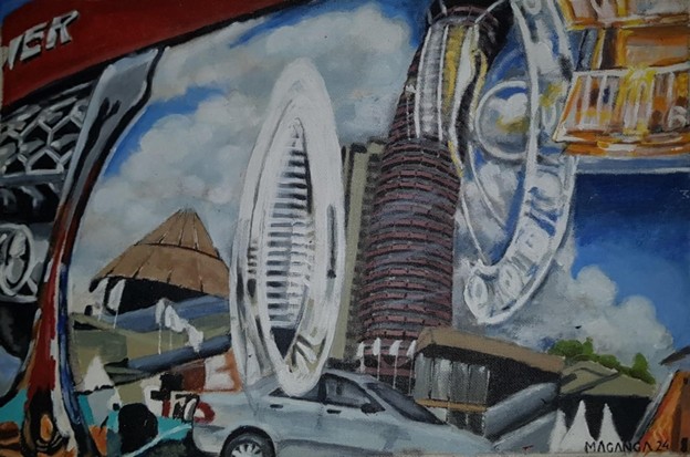 Nairobi through the eyes of a Range Rover, 2024.