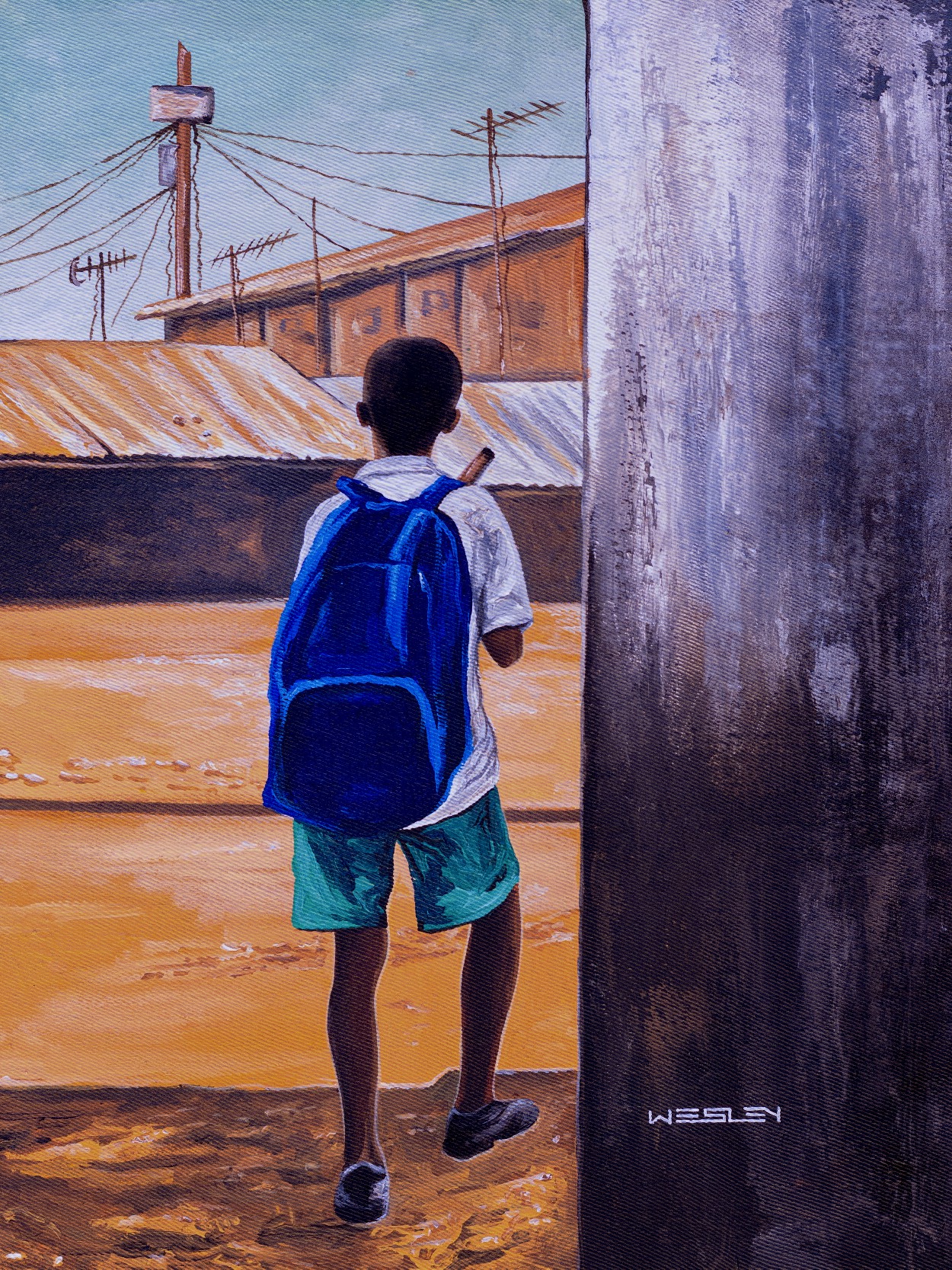 Sunny Day from School.